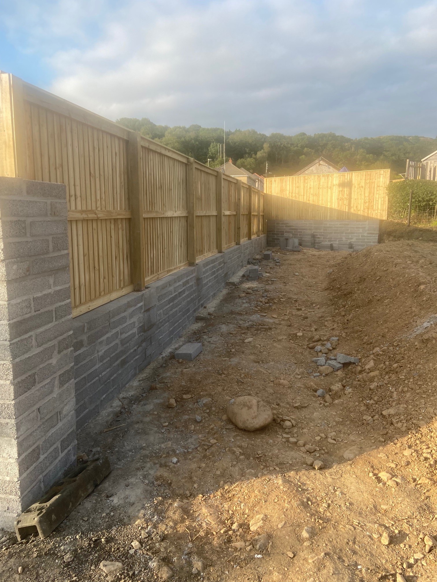 Fencing and green waste clearance